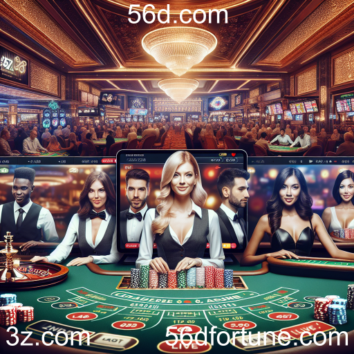 Descubra o Cassino Ao Vivo no 56d.com